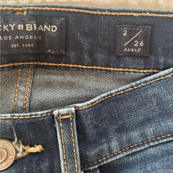 Lucky Brand Dark Blue Women's Skinny Ava Jeans 2/26 - Picture 3 of 8